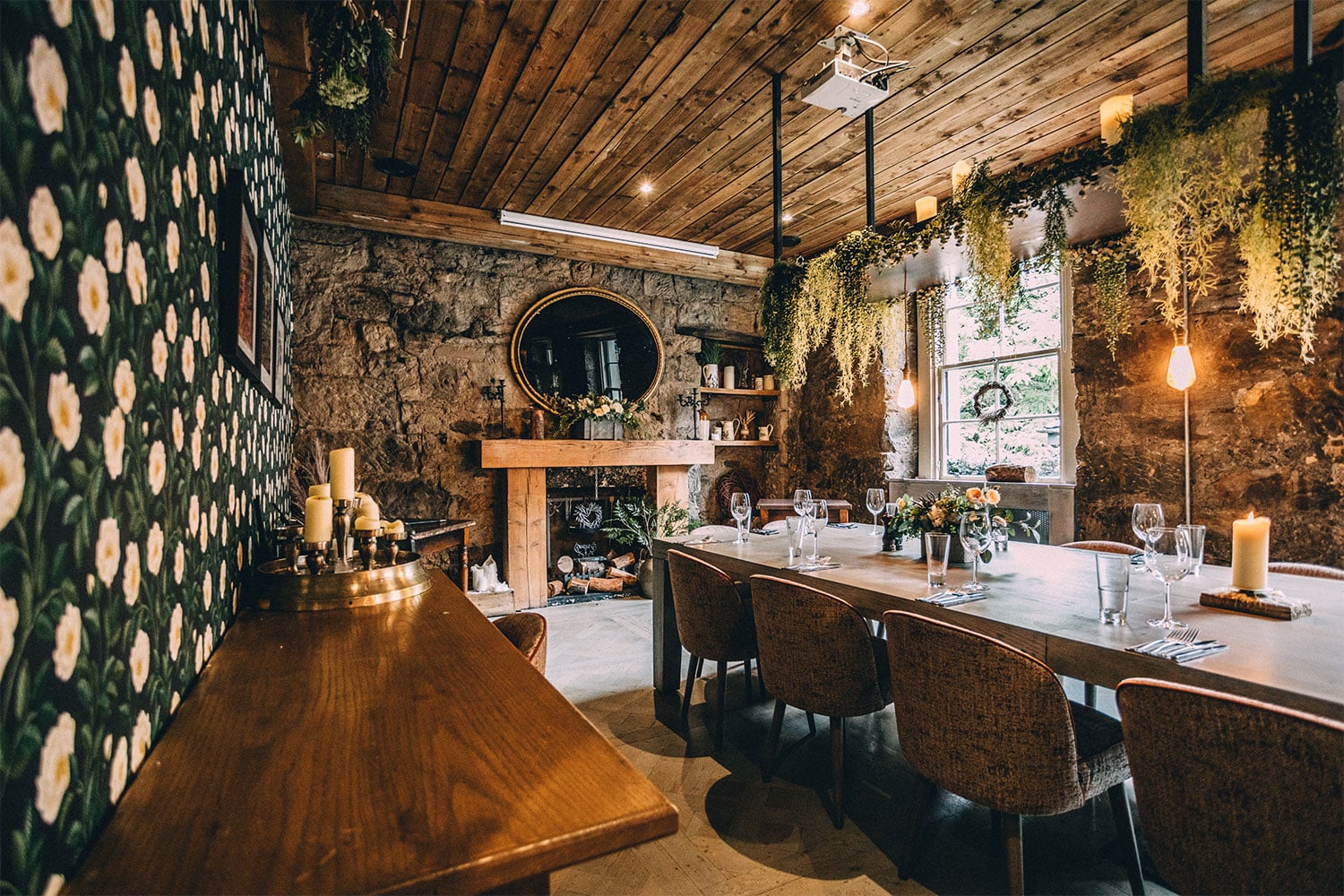 The Bothy Glasgow private dining room