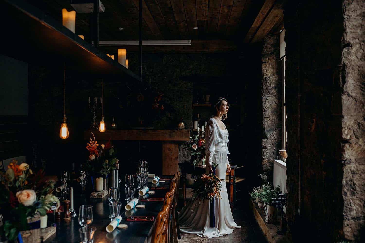 Bride at The Bothy Glasgow
